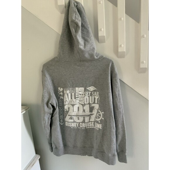 Disney Cruise Minnie Mouse Womens Hoodie 2017 Size Large - Picture 2 of 10